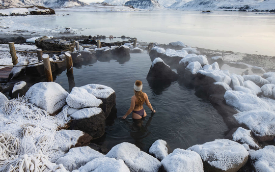 Hvammsvík hot springs